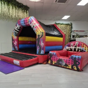 adult disco bouncy castles with ballpool