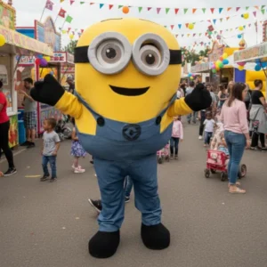 minions mascot costume suits outfits for rent