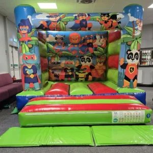 jungle animal themed toddler inflatable